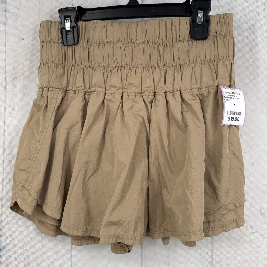 S hi-rise shorts