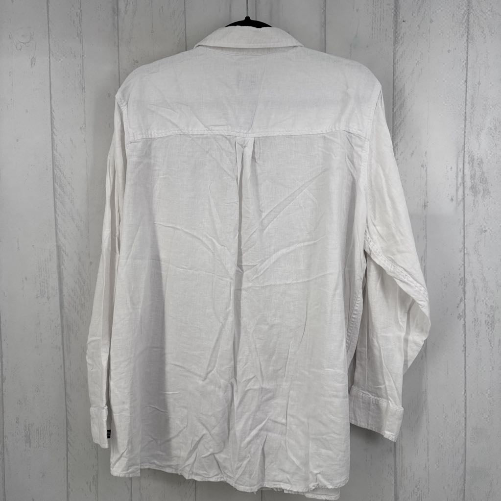 XXL button down l/s top