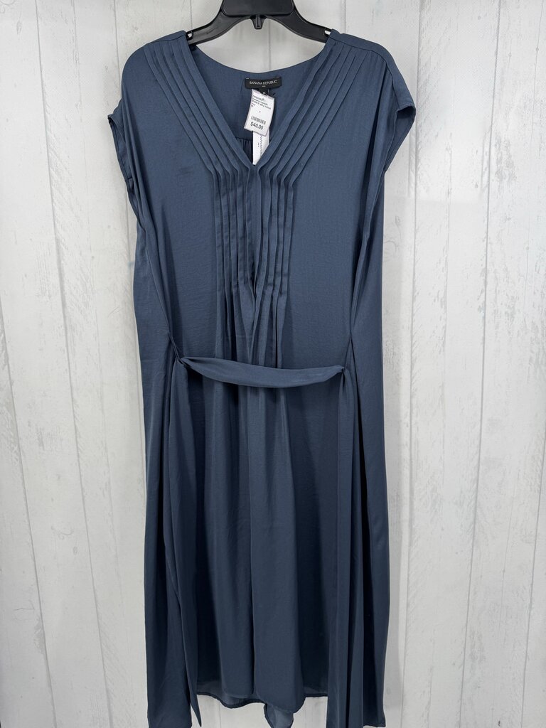 R109 M silky belted s/s dress