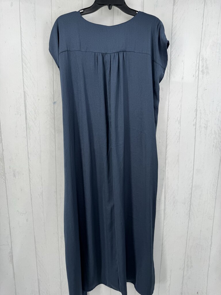 R109 M silky belted s/s dress