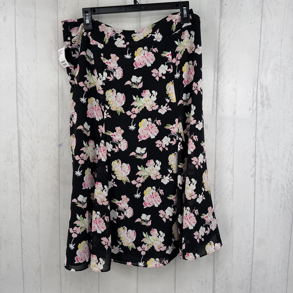 10p flo print skirt