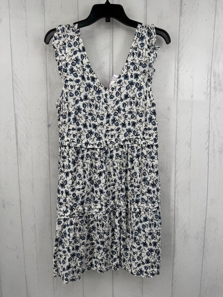 M flo print v-neck sundress