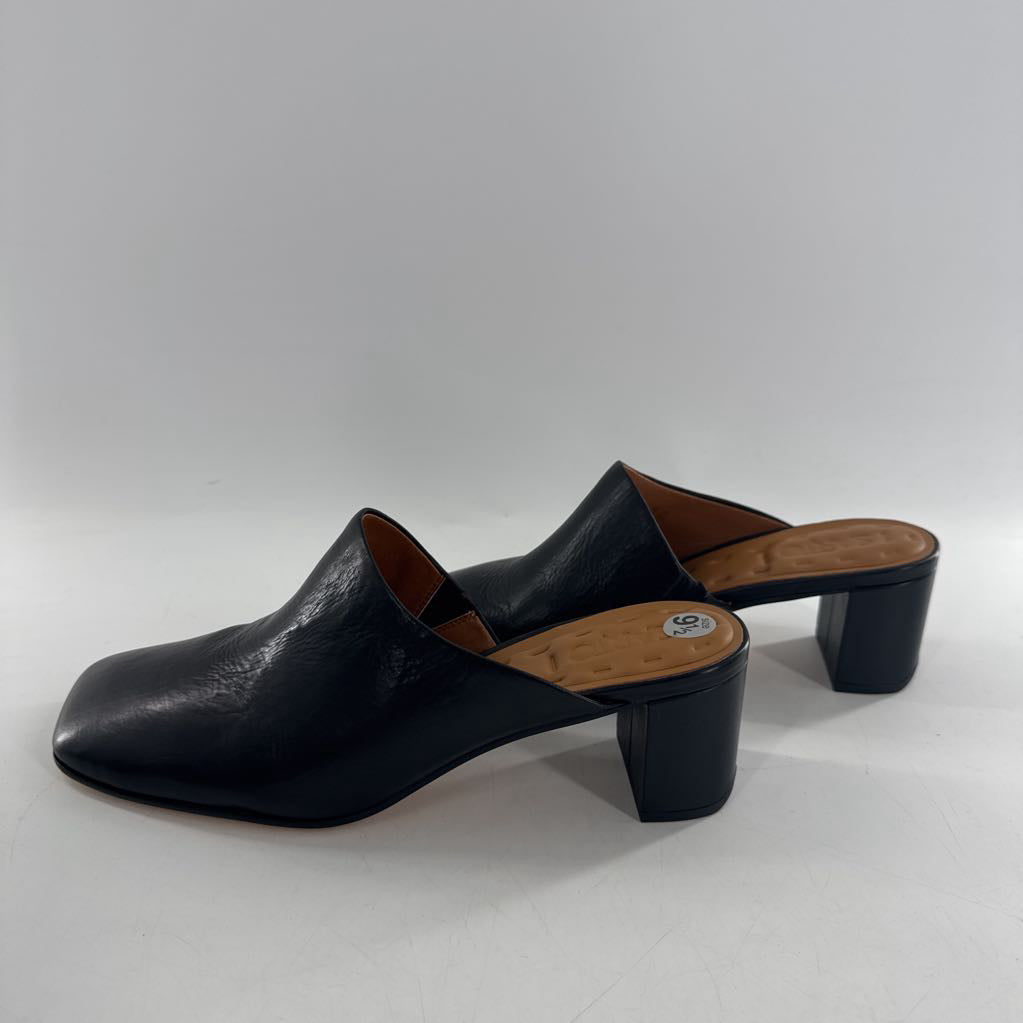 R140 9.5 square toe heel slide clogs