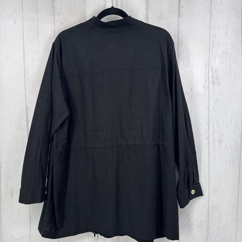 R150 1X linen drawsreing waist jacket