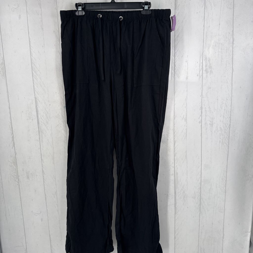 2XL pull-on wide leg pant