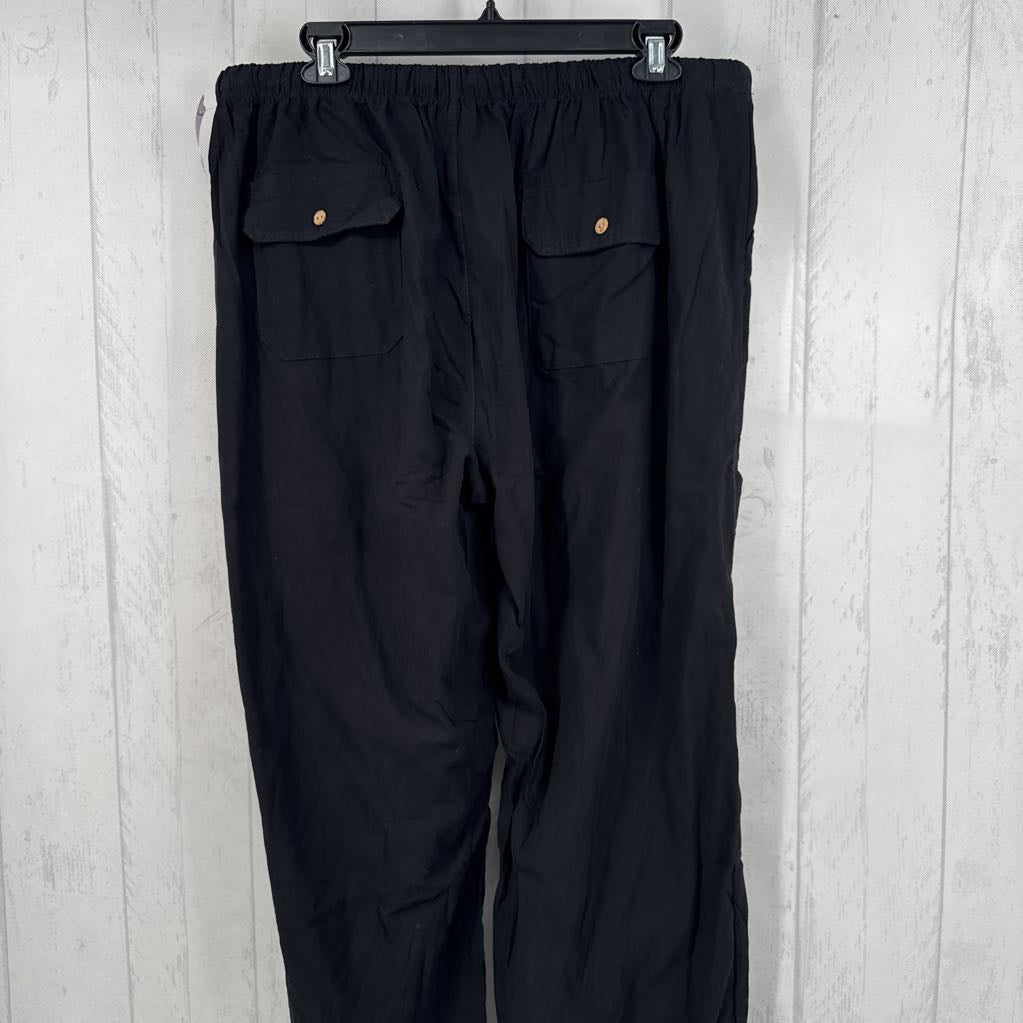 2XL pull-on wide leg pant