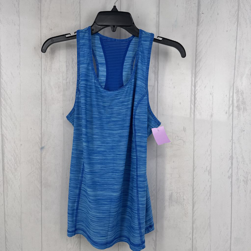 L marled racerback tank