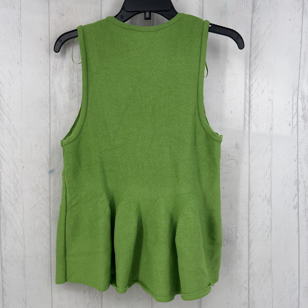 L button down knit vest