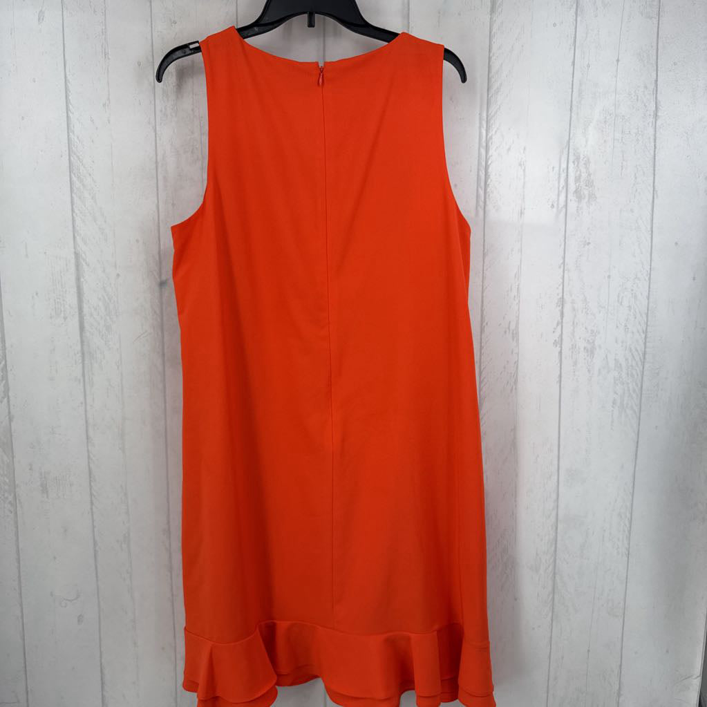 14 slvls ruffled hem dress