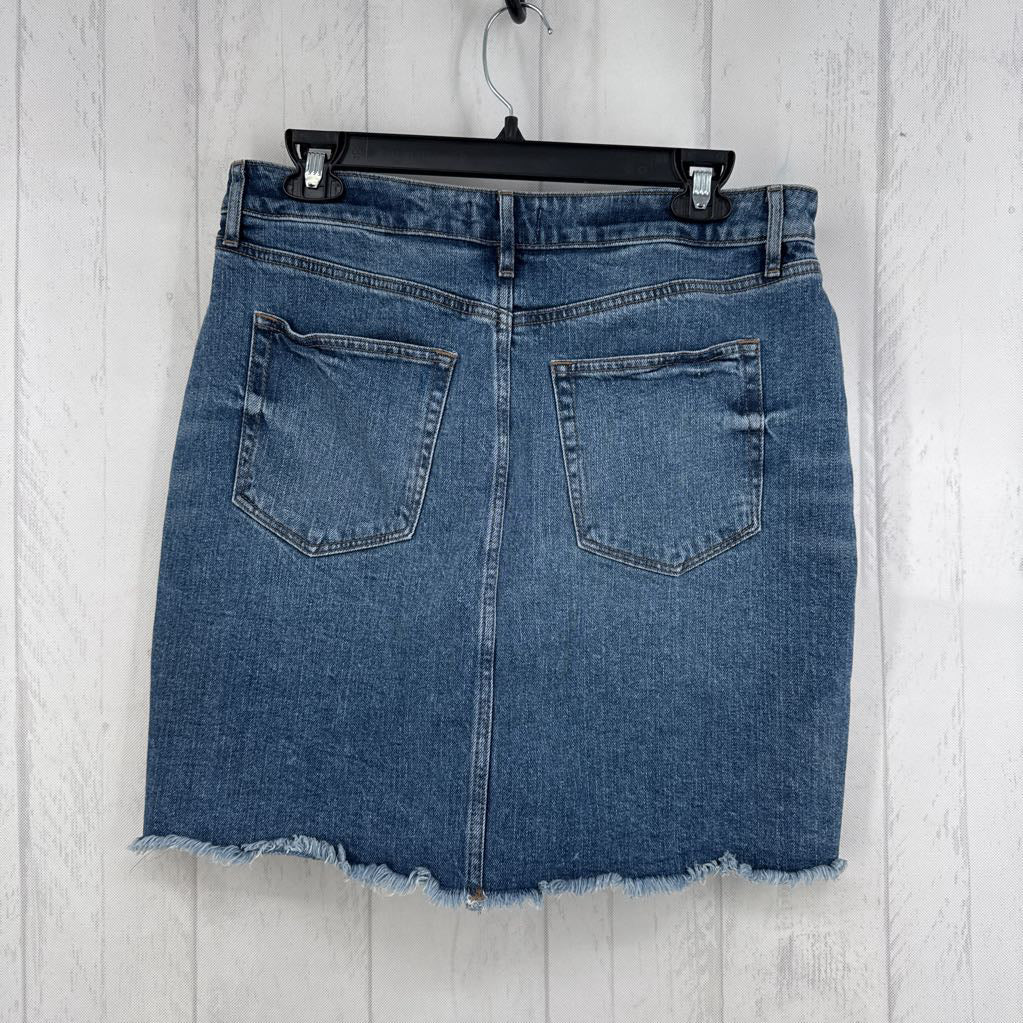 6 jean skirt