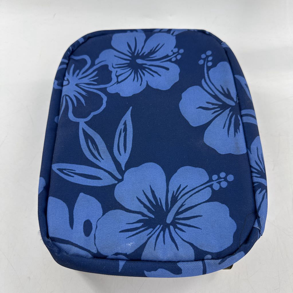 L.L. Bean flower print zip around lunch box