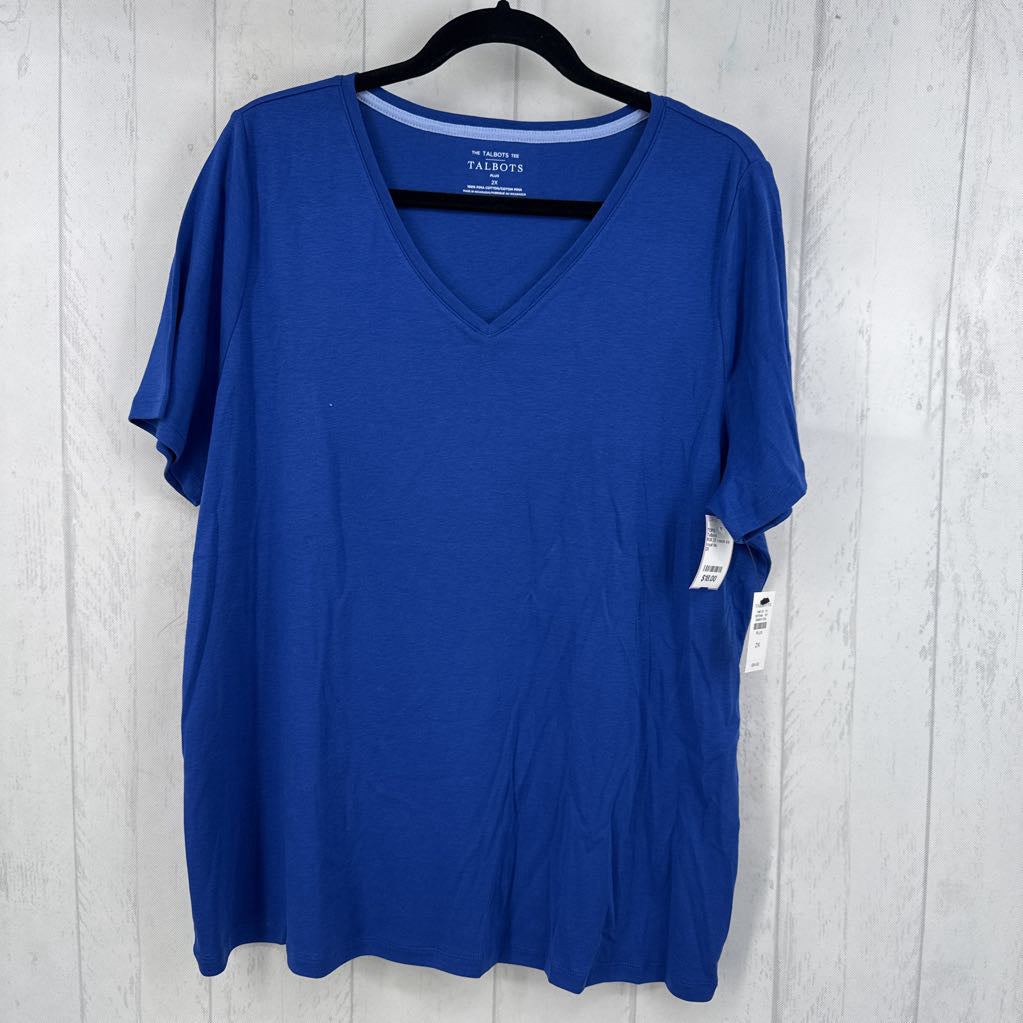 R35 2X v-neck s/s tee