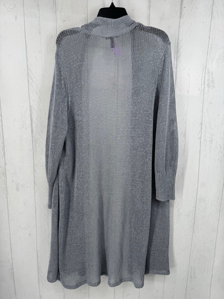 1X crochet long cardi