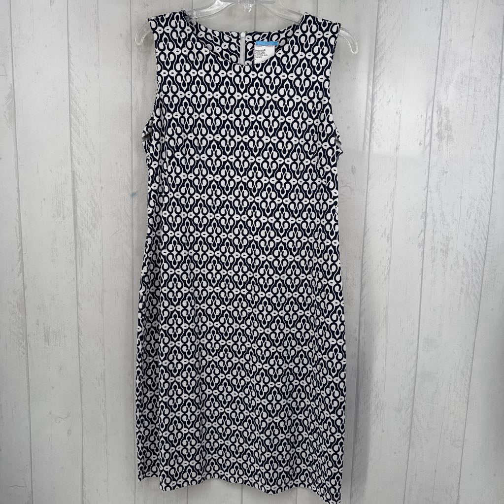 L printed slvls sheath dress