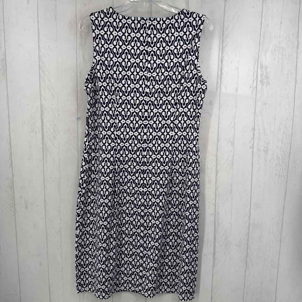 L printed slvls sheath dress