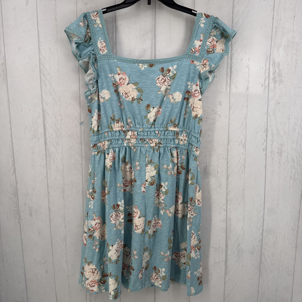 L flo print flutter slv dress