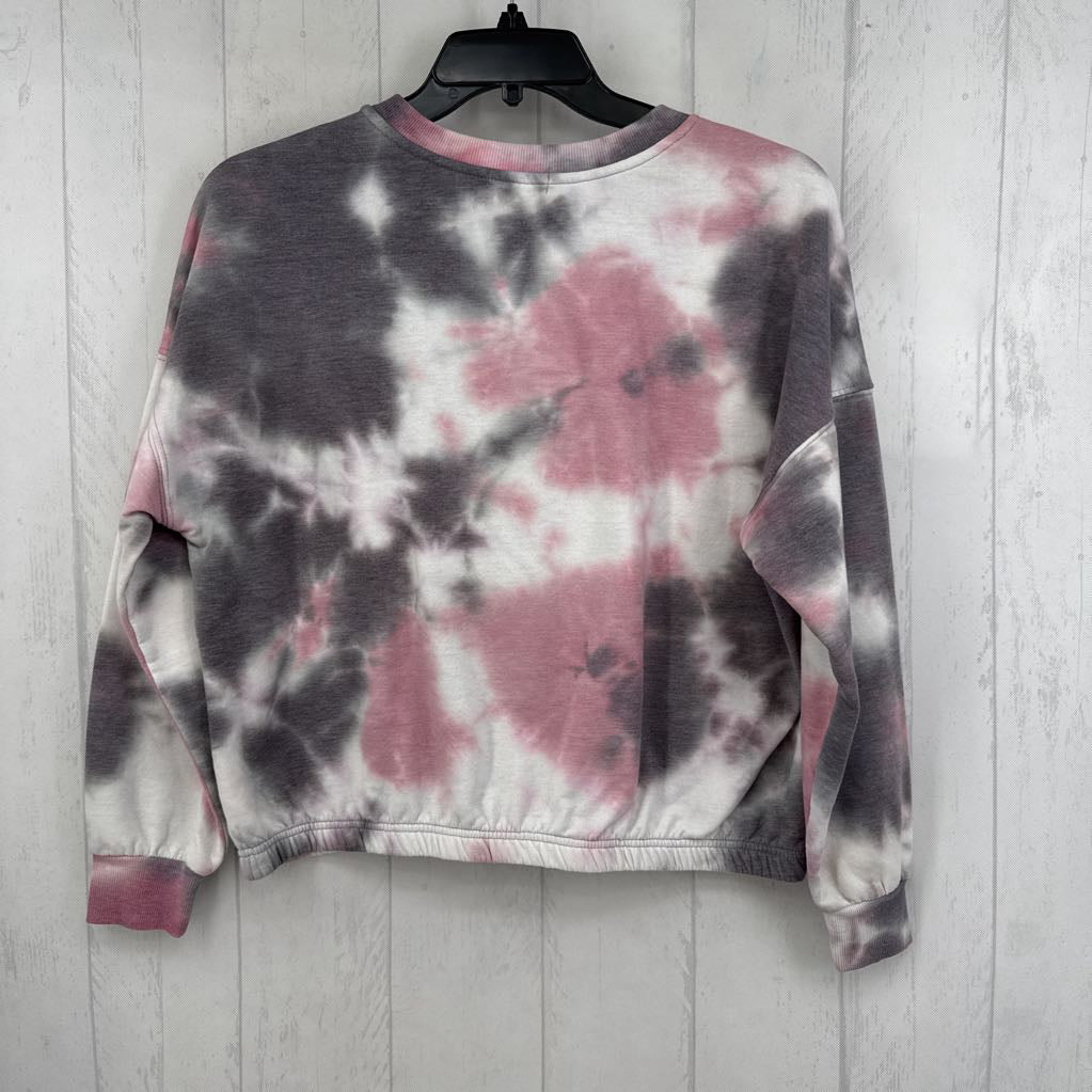 1x l/s tie-dye pullover sweatshirt