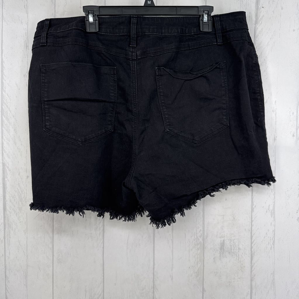 22w cutoff jean shorts