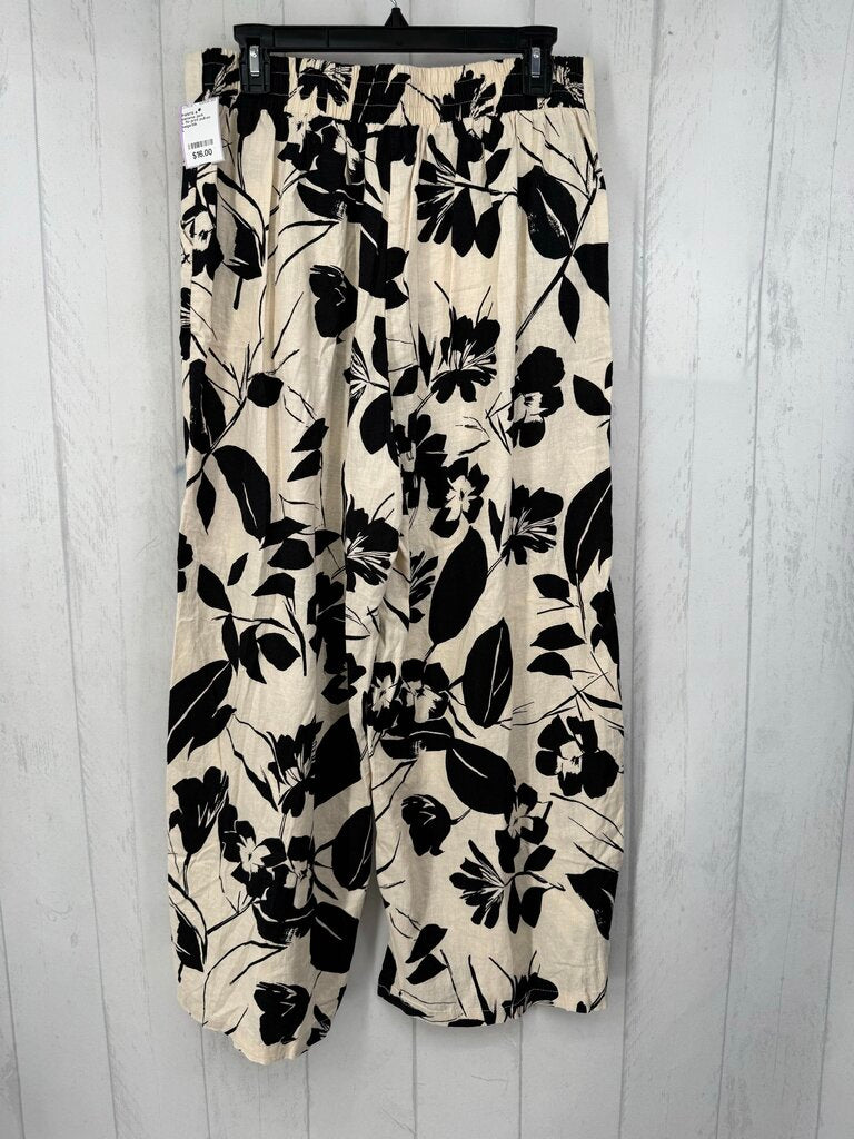 L flo print pull-on pant