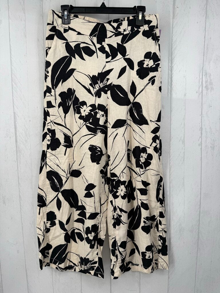 L flo print pull-on pant