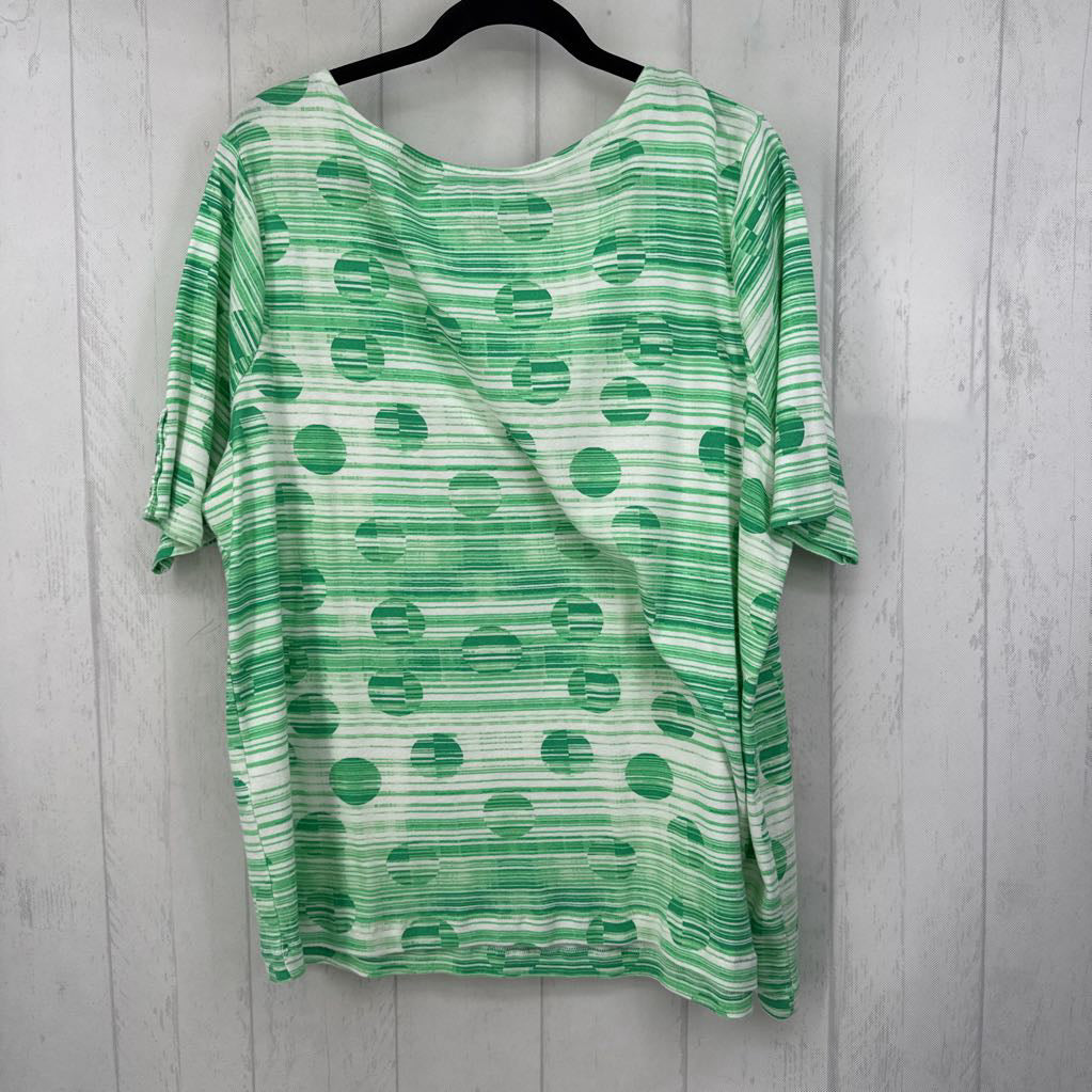 1X printed s/s tee