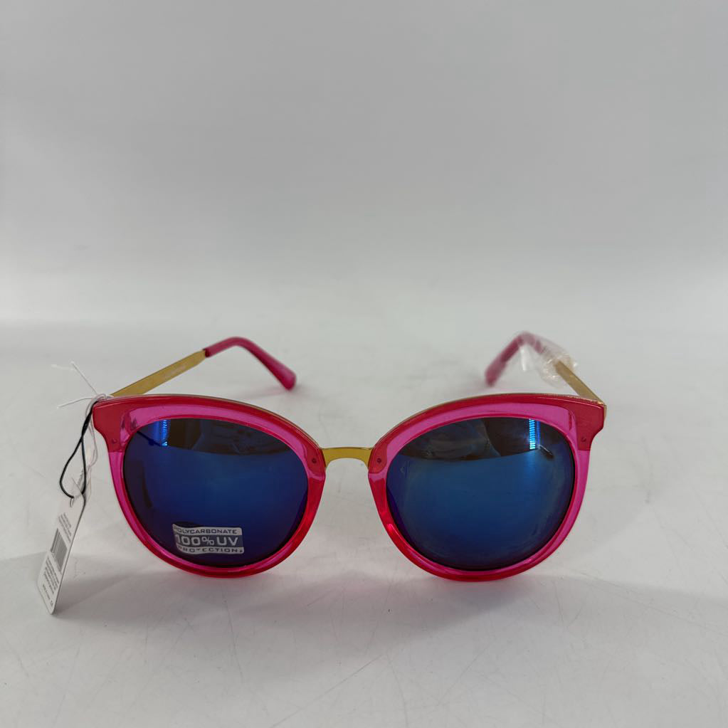 hot pink frame sunglasses