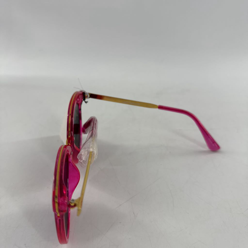 hot pink frame sunglasses