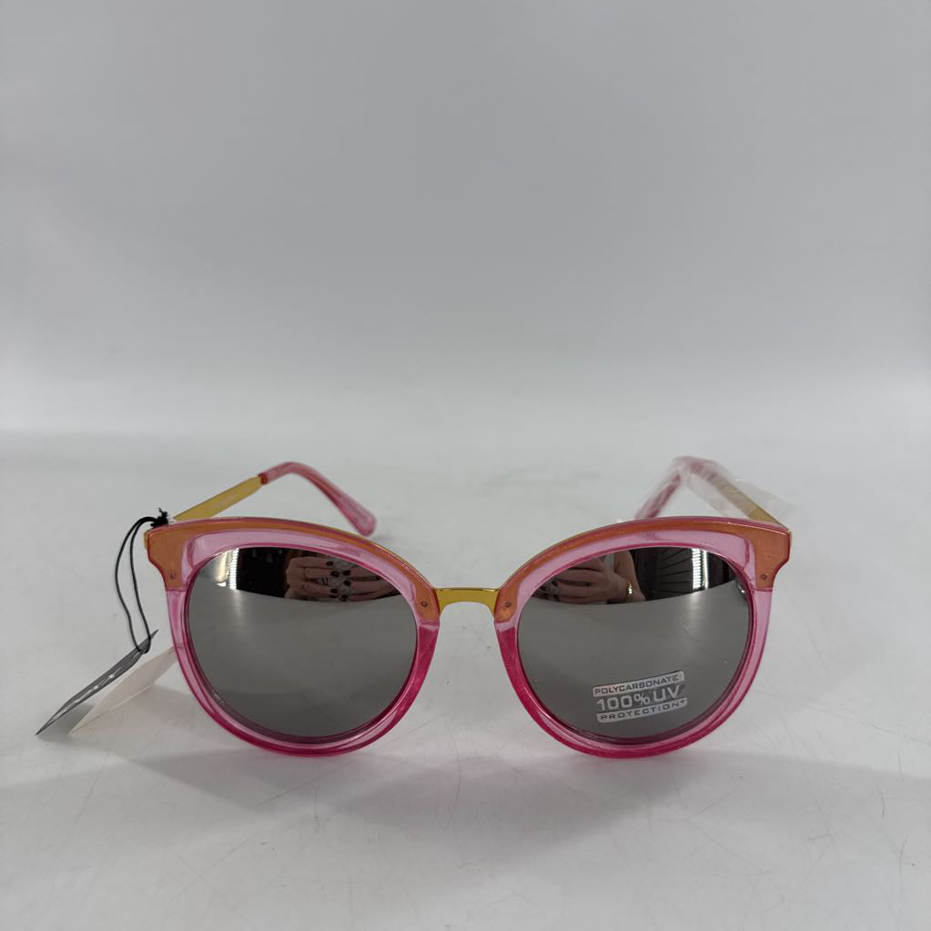 pink frame sunglasses