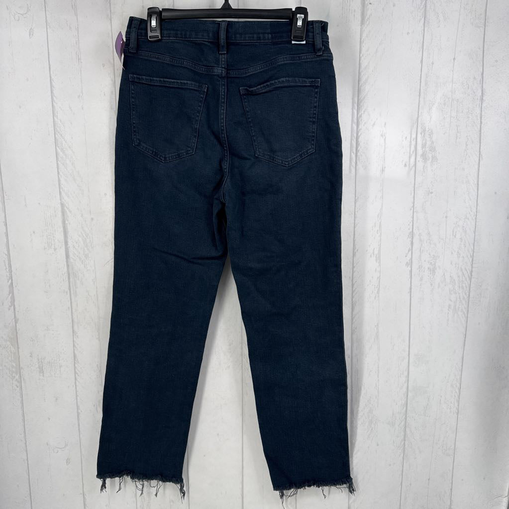 28 frayed end jeans