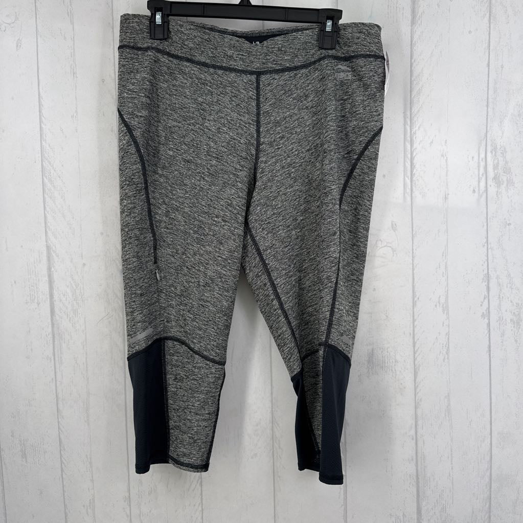 L marled capri leggings