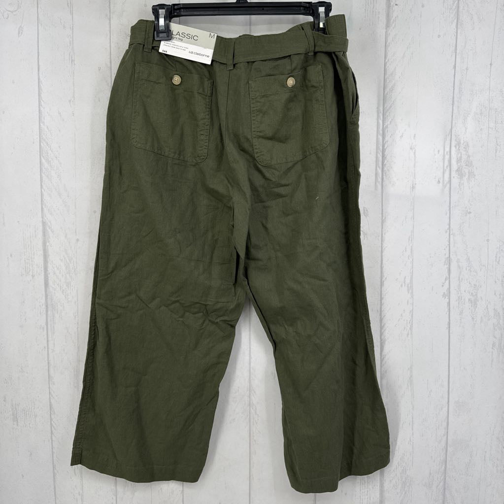 R44 M belted straight leg capri