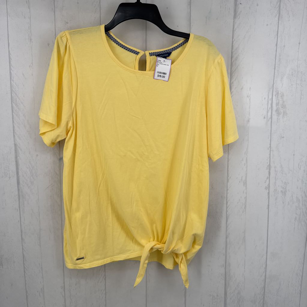 XL round neck s/s tee