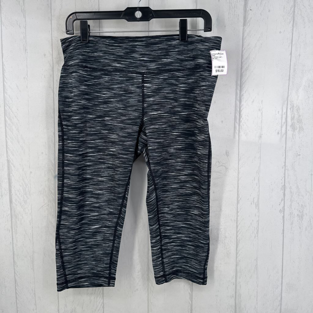 L marled capri legging