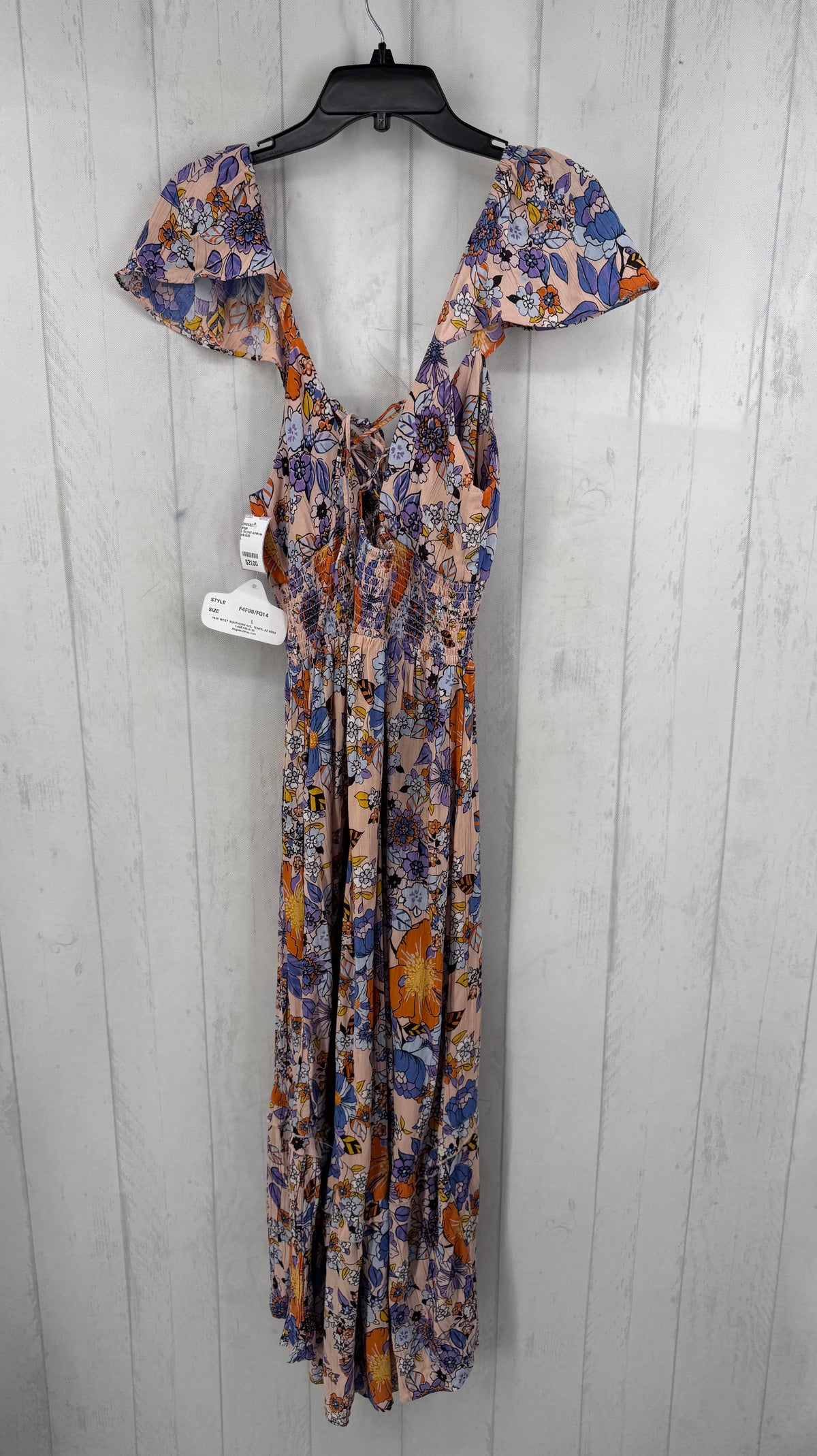 L flo print sundress