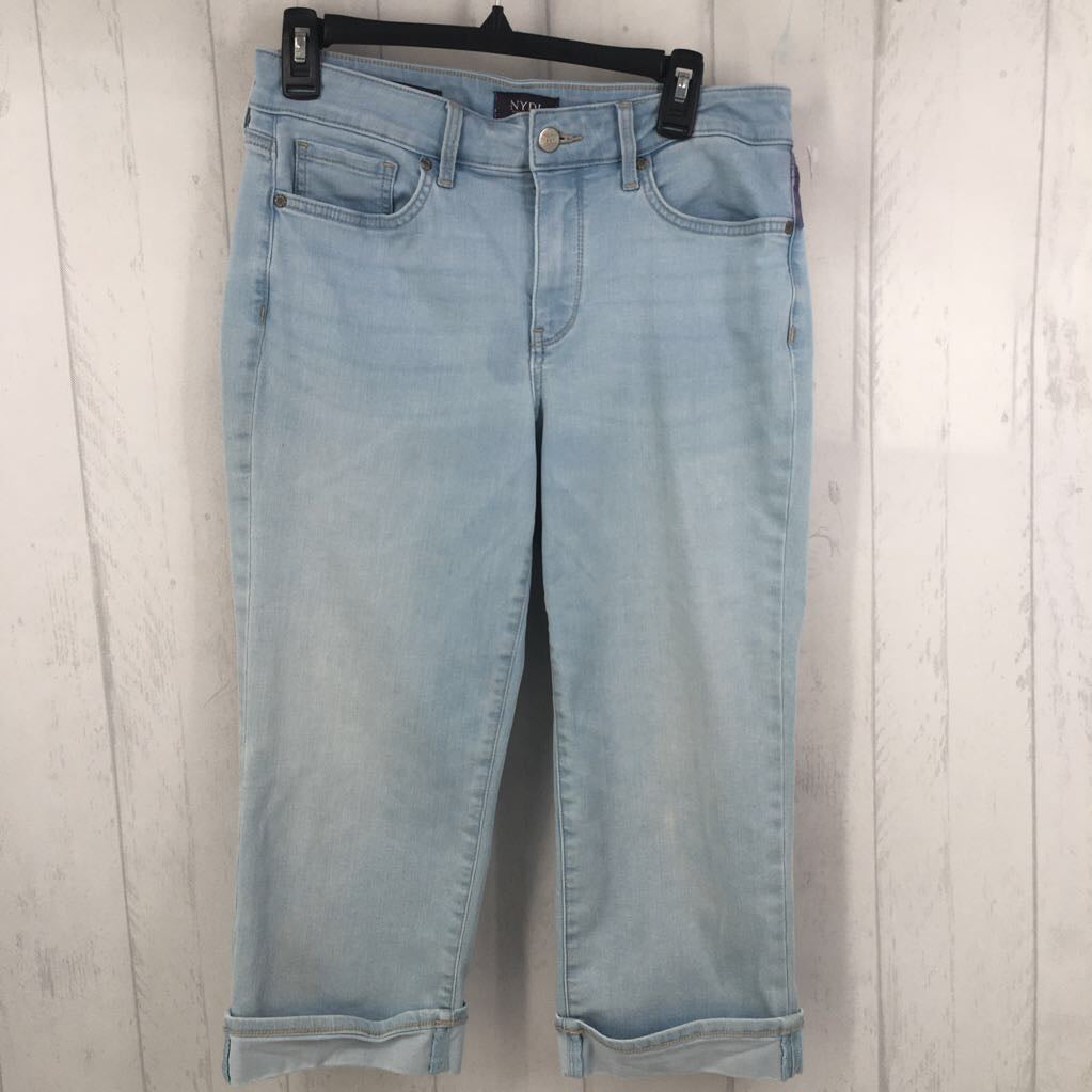 8 denim capris