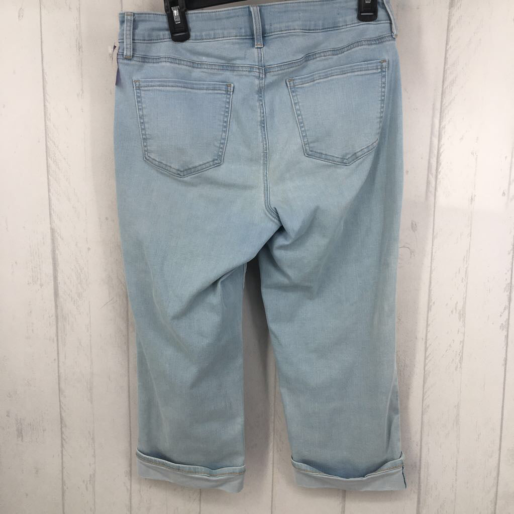 8 denim capris
