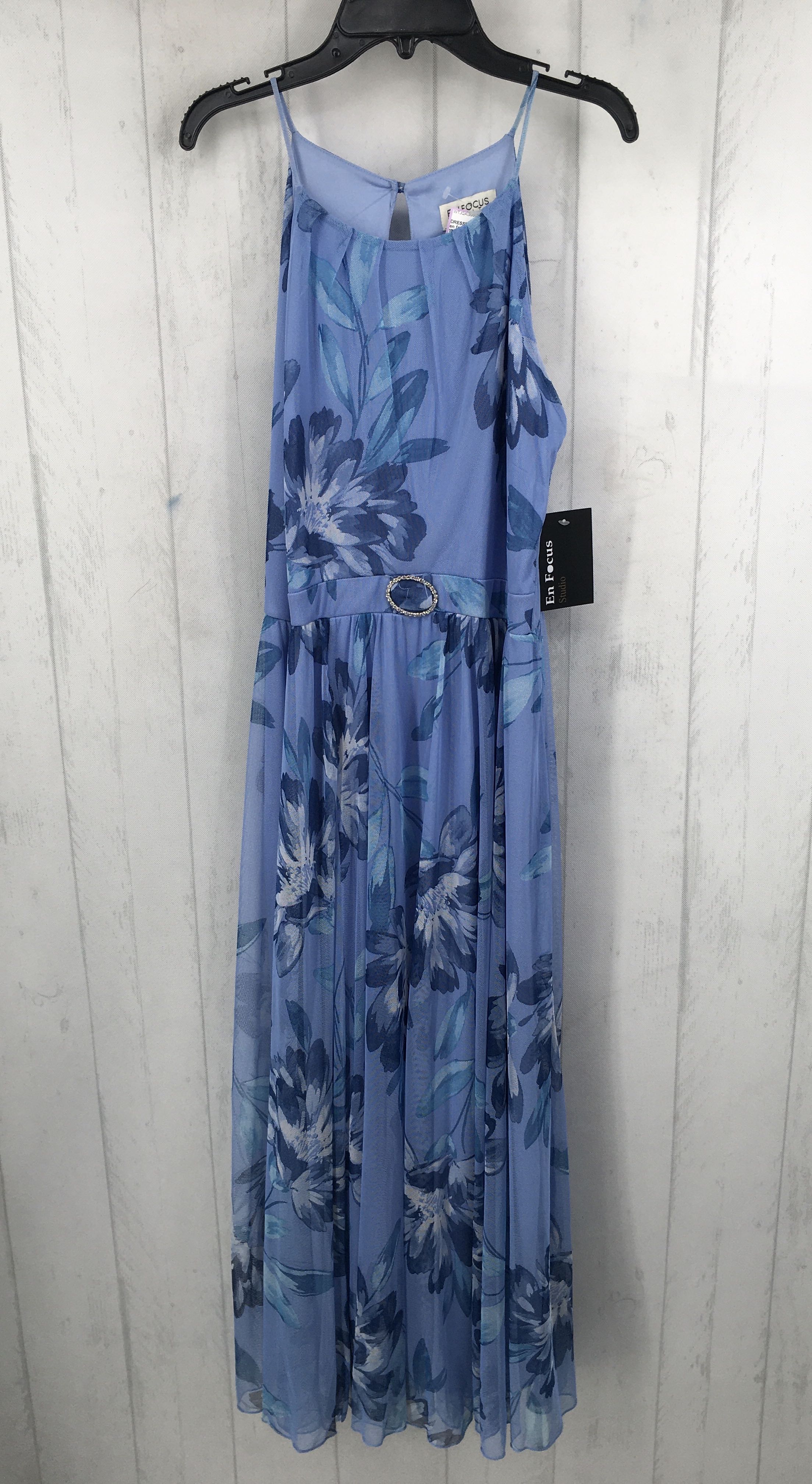 10p mesh flo print slvls dress