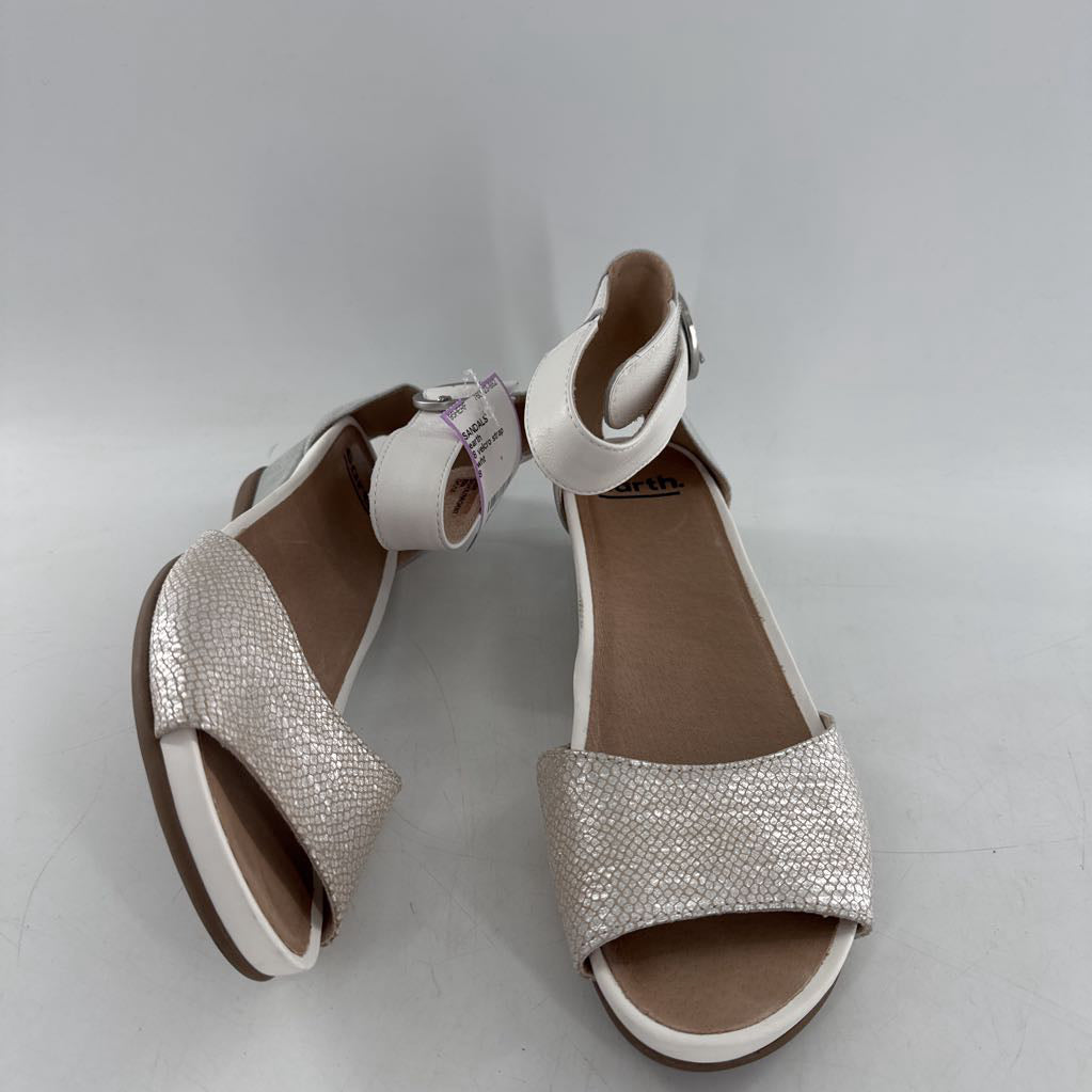 8 velcro strap wedge heel sandal