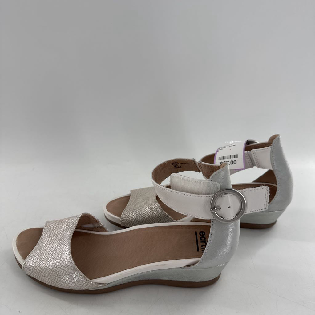 8 velcro strap wedge heel sandal
