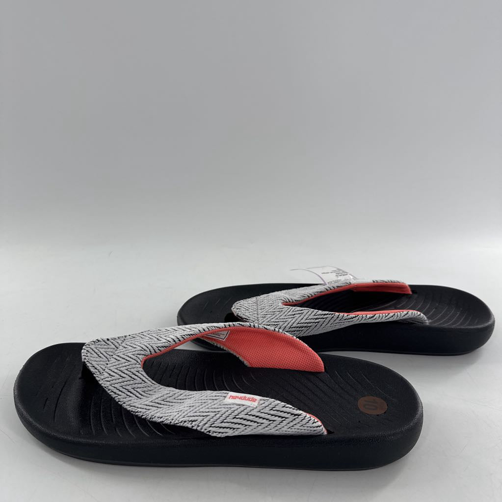 10 chevron stripe flip-flops