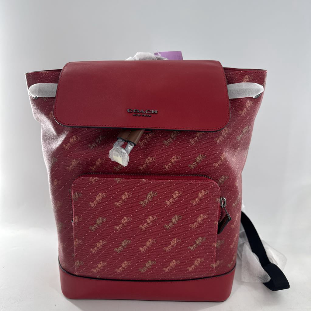 R550 horse & carriage dot print backpack