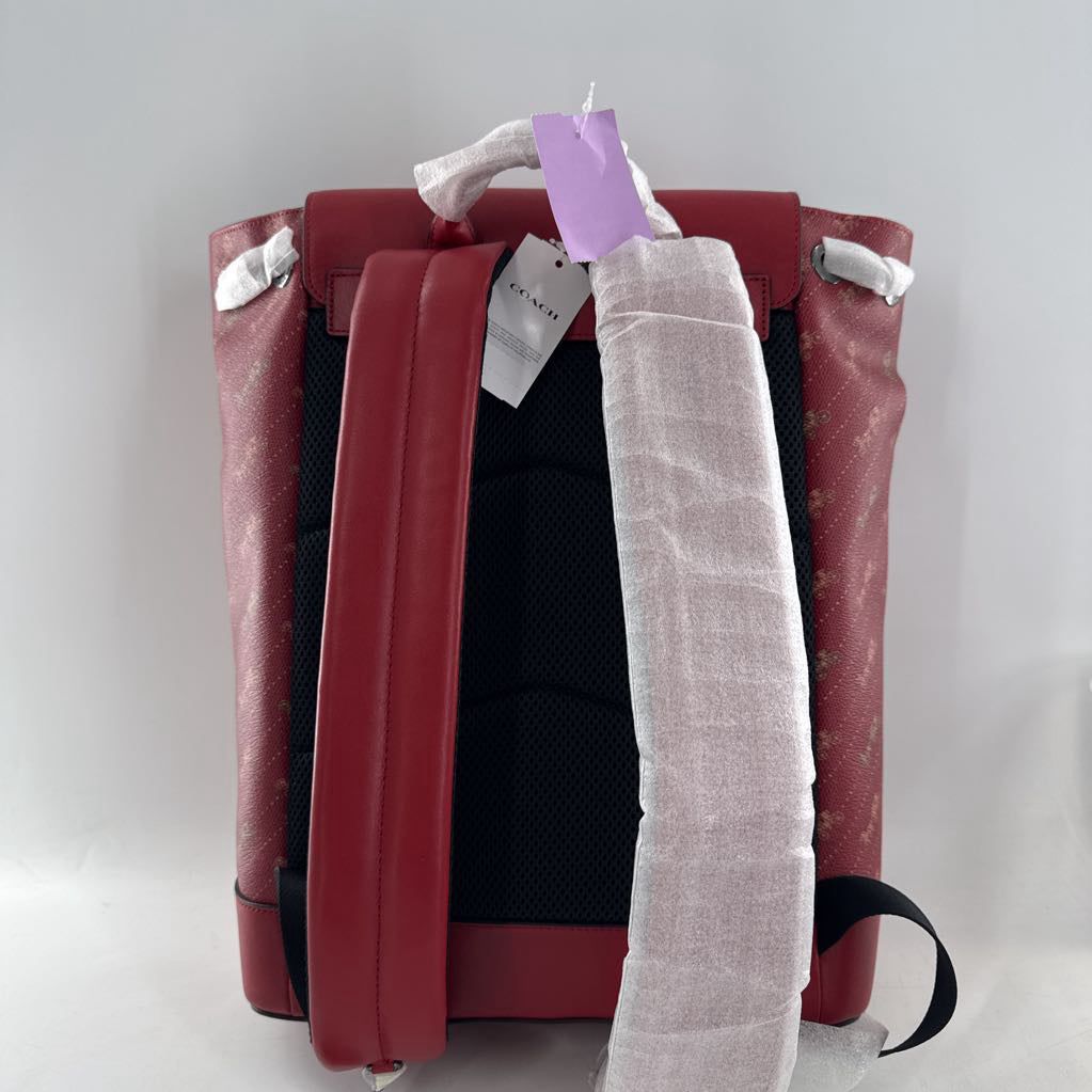 R550 horse & carriage dot print backpack