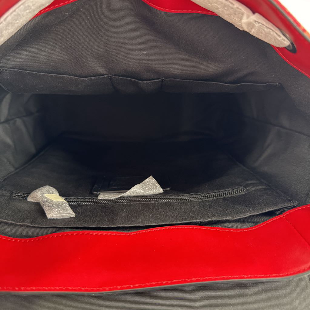 R550 horse & carriage dot print backpack