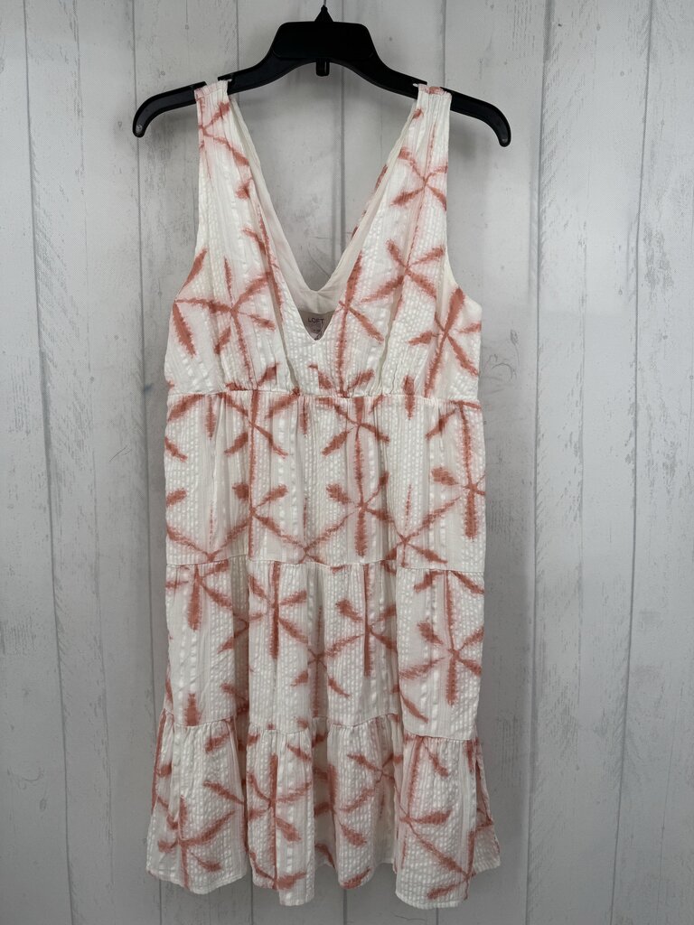 M textured tie-dye slvls dress