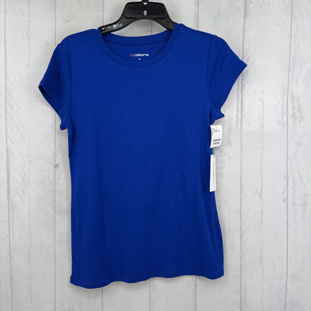 M crewneck s/s top