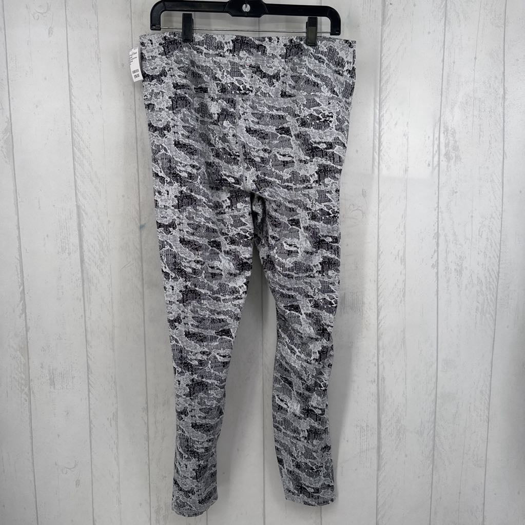 XL printed hi-rise legging