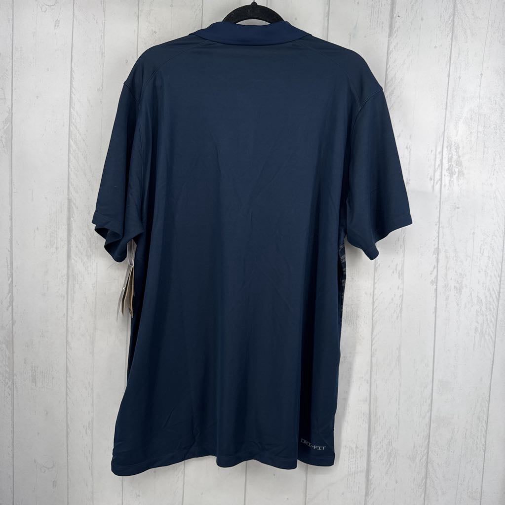 XL quarter zip s/s polo