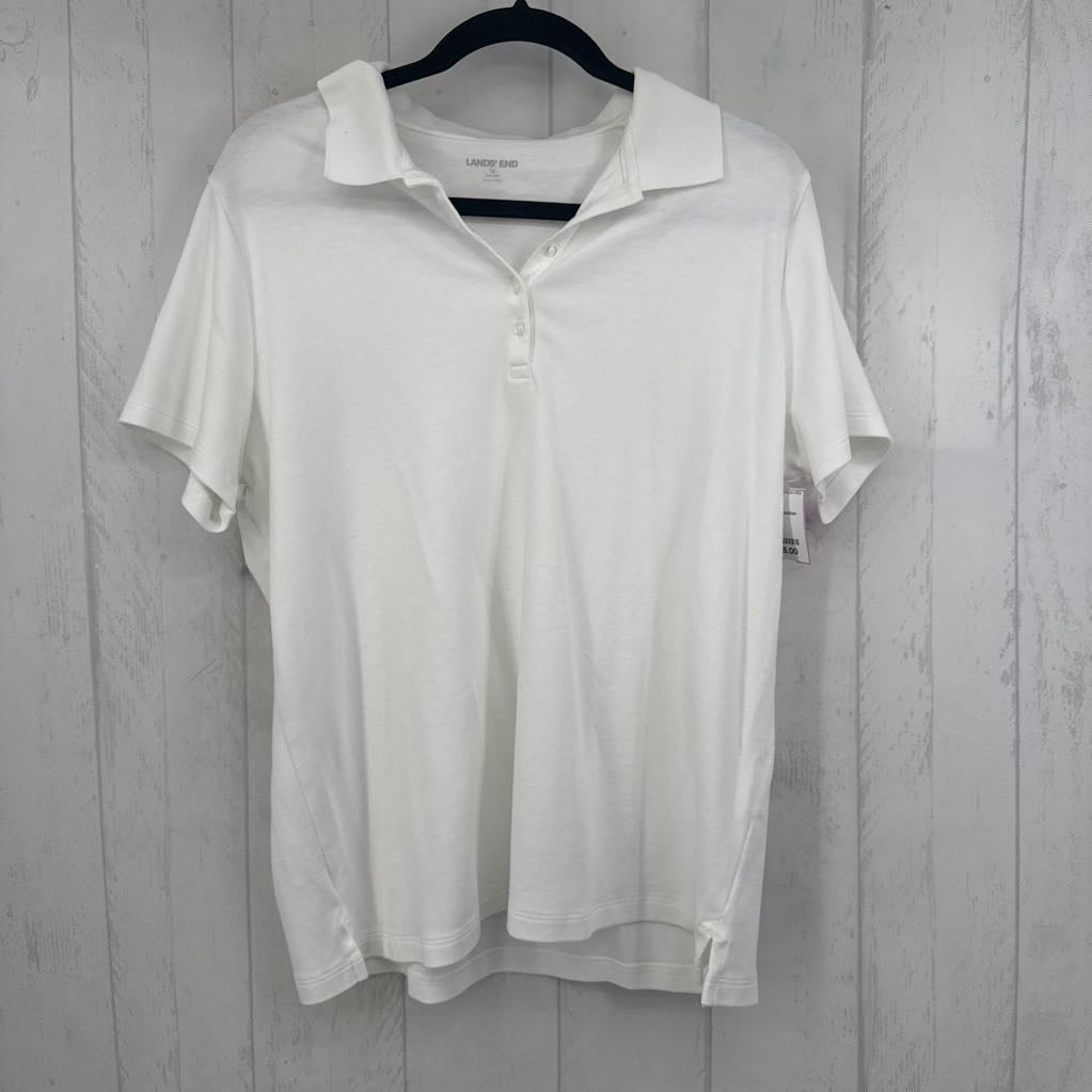 1X quarter button down s/s polo