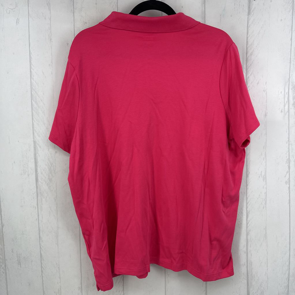 2x s/s polo top