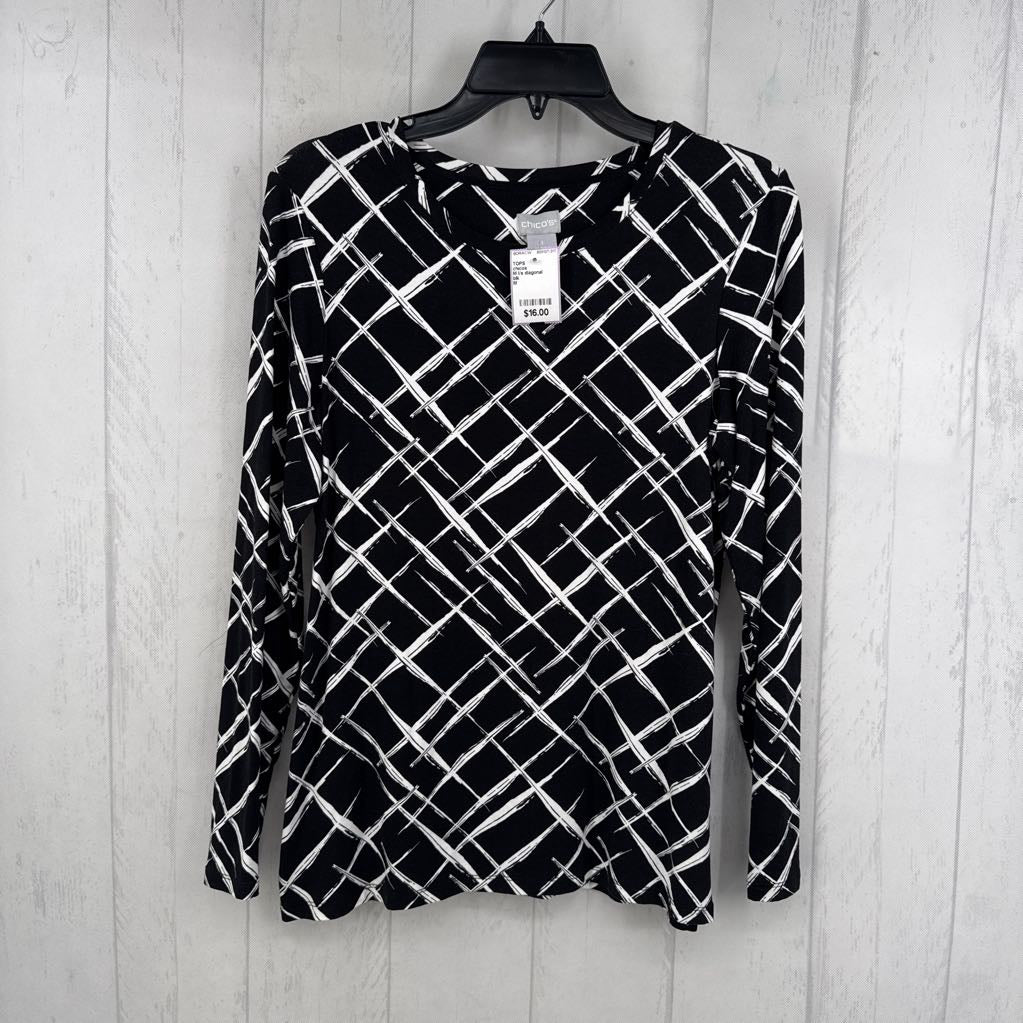 M l/s diagonal crosshatch design top